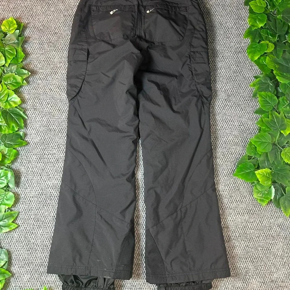 Spyder Black Insulated Ski Snow Pants Cargo Winter